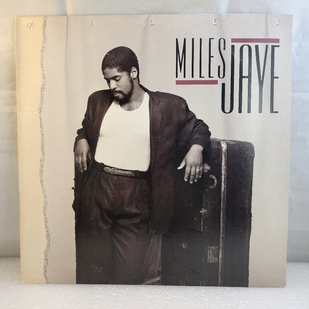 1987 Miles Jaye Miles Vinyl Record LP Album Island Records